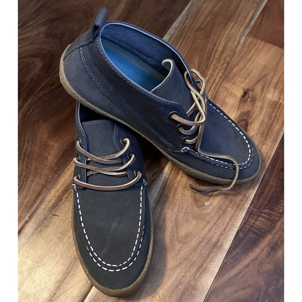 Seavees Shoes Mens ‎ Navy Suede Bayside Moc Chukka Lace Up Boot MENS 8.5